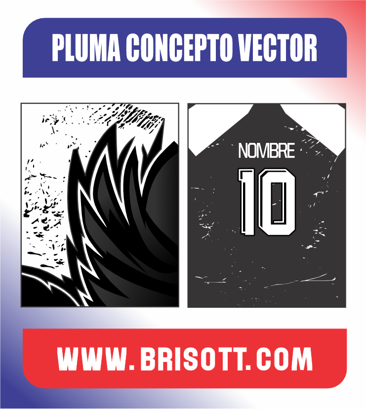 PLUMA CONCEPTO VECTOR
